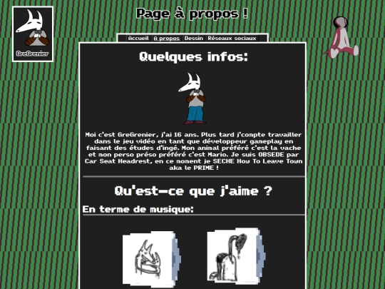 aboutme screenshot