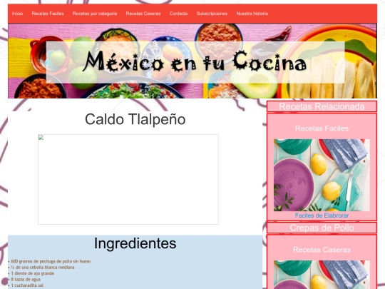 Caldo_Tlalpeño screenshot