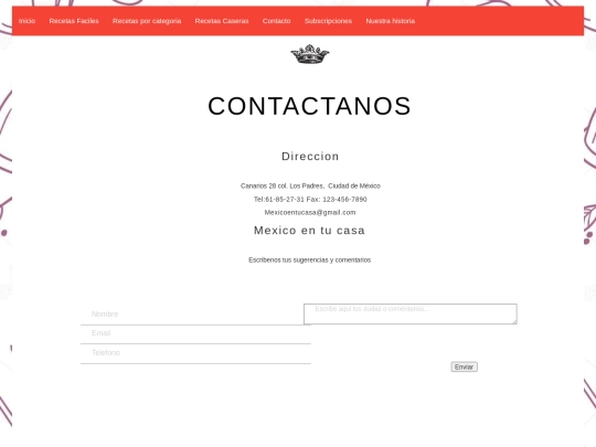 Contactanos screenshot