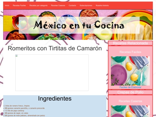 Romeritos screenshot