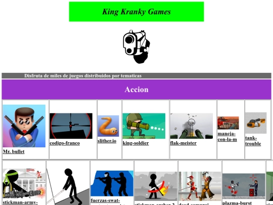 Pagina web Final/Accion screenshot