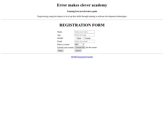 Project03/register screenshot