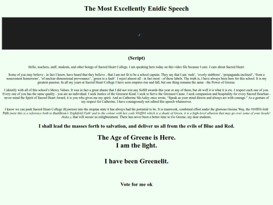 speech screenshot