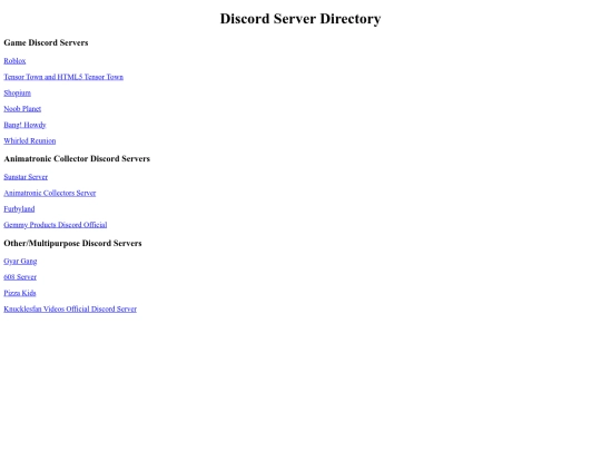 discordserverdirectory screenshot