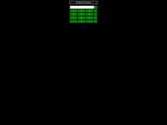 thebestcalculator screenshot