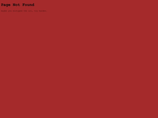 not_found screenshot
