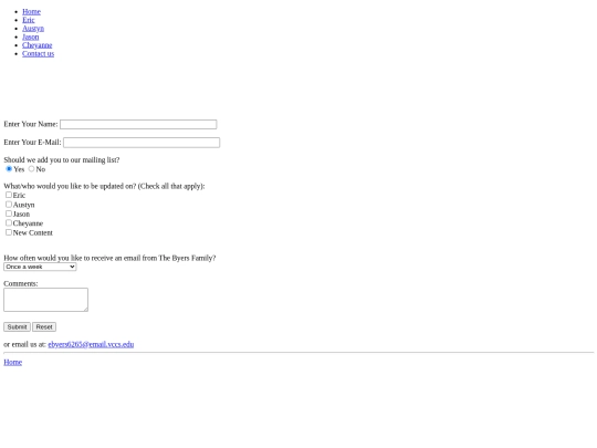 ByersForm screenshot