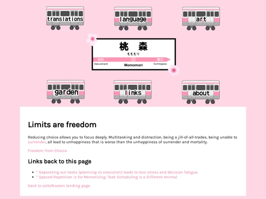 limits screenshot