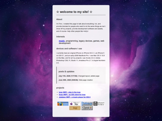 index screenshot
