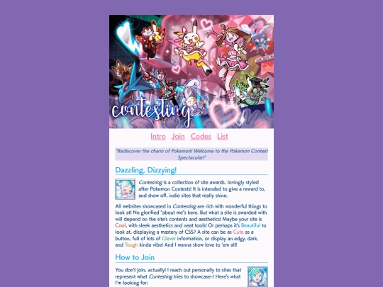 contesting screenshot