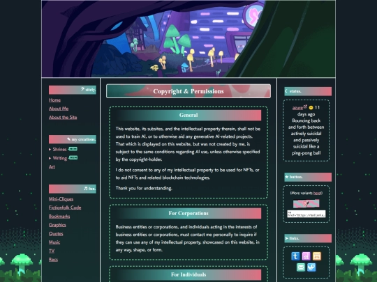 copyright screenshot