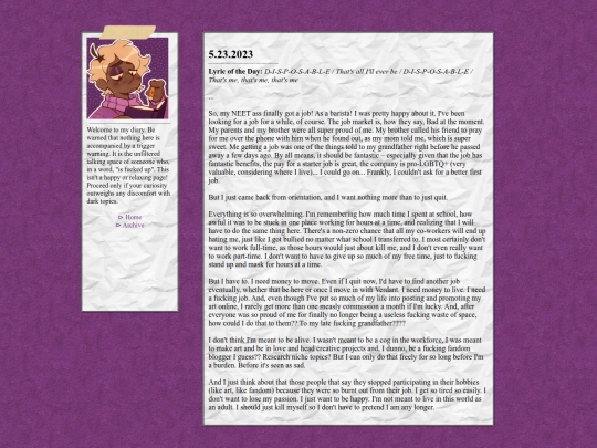 diary/may2025 screenshot