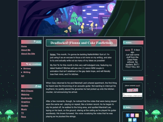 fanfic/deadlocked screenshot