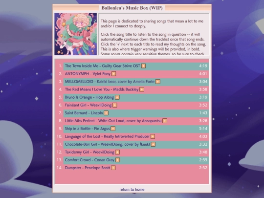 music screenshot