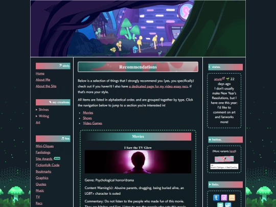 recs screenshot