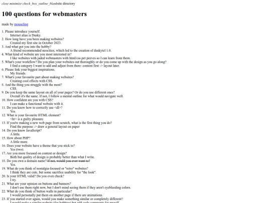 html/100 screenshot