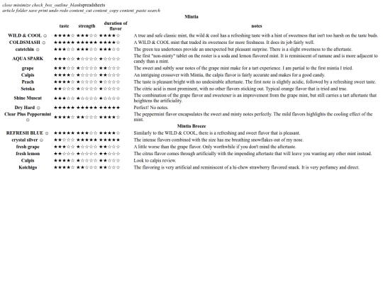 html/mintia screenshot