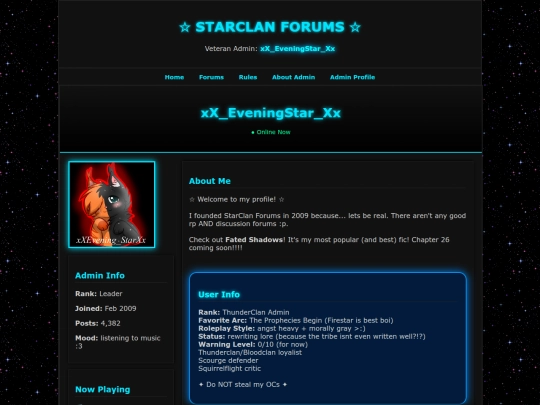 profile screenshot