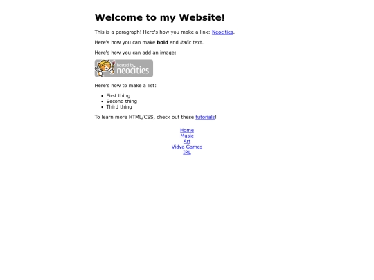index screenshot