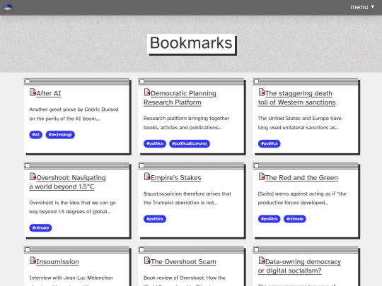 bookmarks/2 screenshot