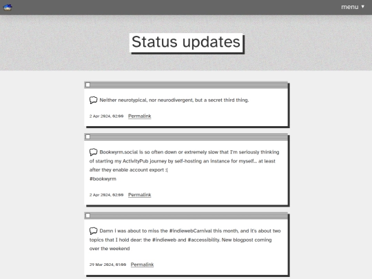 status/10 screenshot