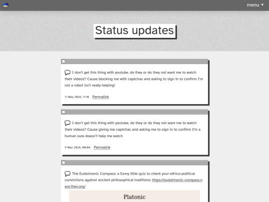 status/2 screenshot
