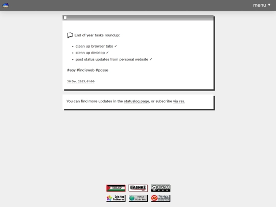 status/2023/12/30 screenshot