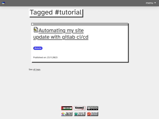 tags/tutorial screenshot