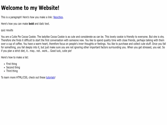 index screenshot