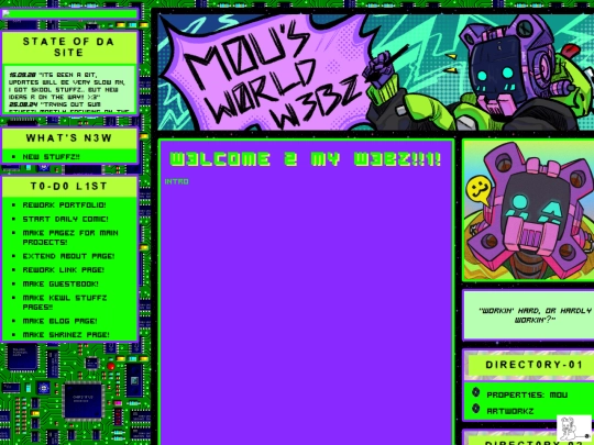 homepage screenshot