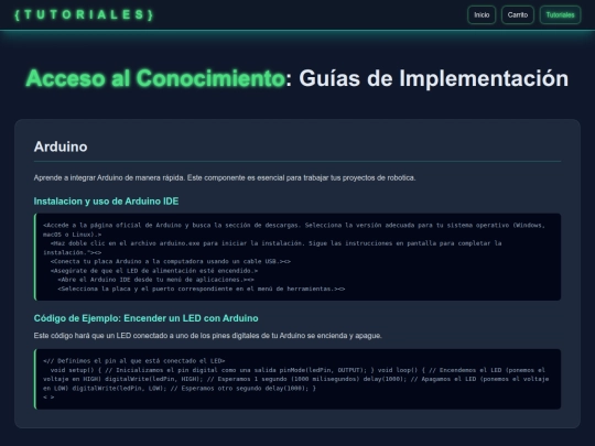 tutoriales screenshot