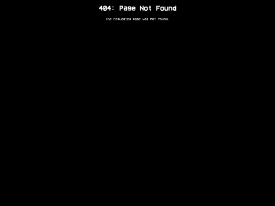 not_found screenshot