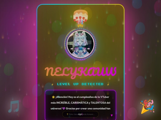 cumpleañosnely screenshot