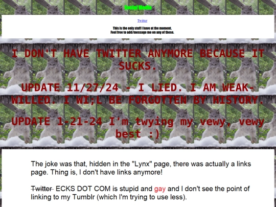 links screenshot
