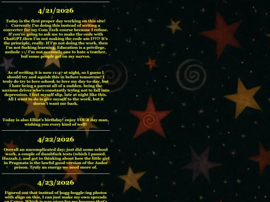 blog screenshot