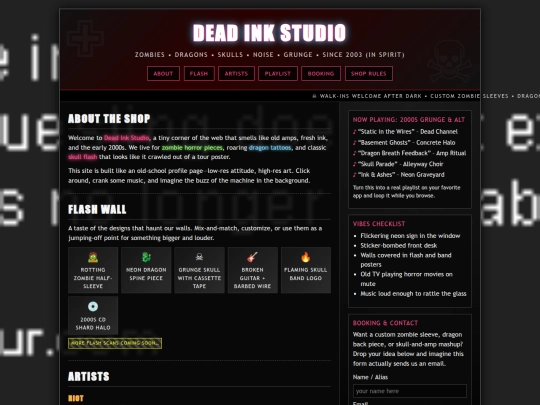 index screenshot