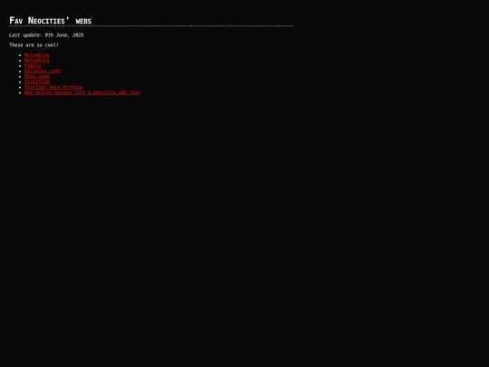 WEBS screenshot