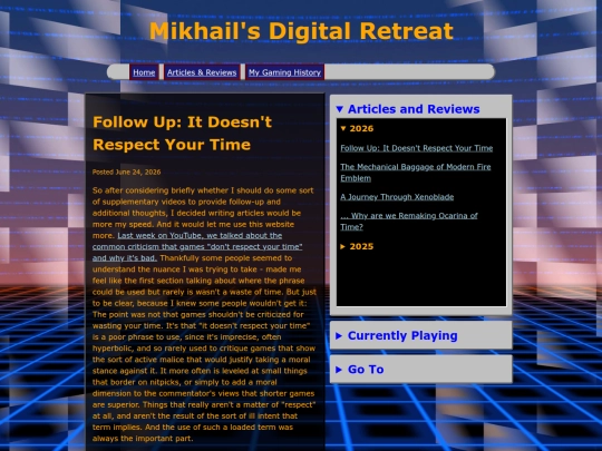 reviews/does-not-respect-your-time screenshot