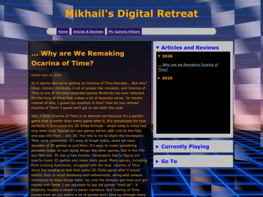 reviews/why-remake-OoT screenshot