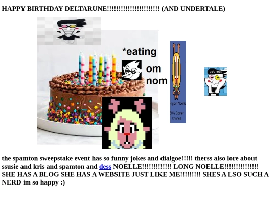 birthday screenshot