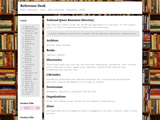 resourcespage/MyFavorites screenshot