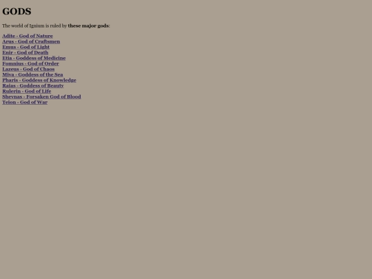ignium wiki/ignigods screenshot