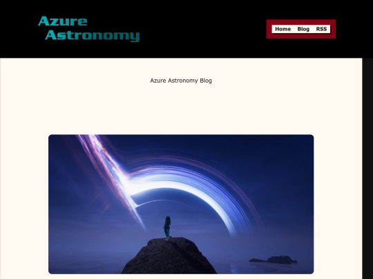 blog screenshot