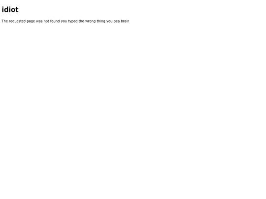 not_found screenshot