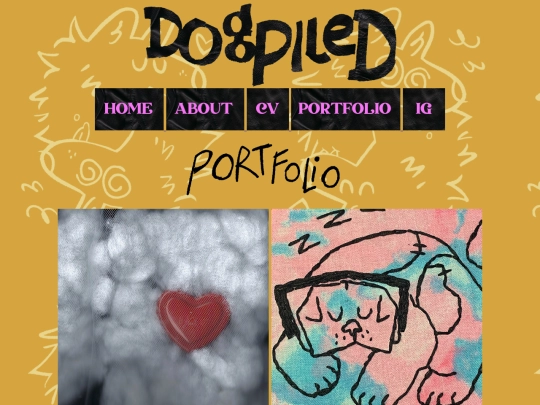 portfolio screenshot