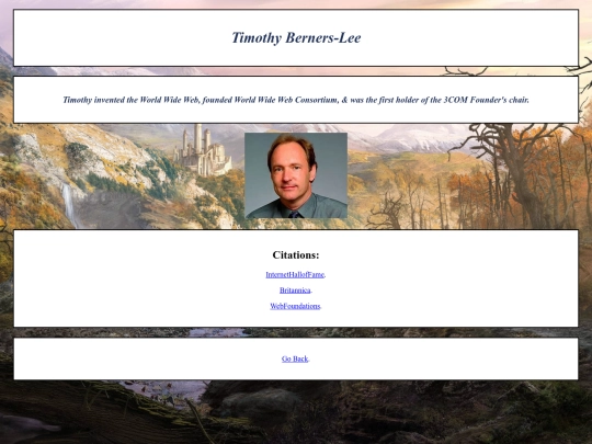 TimBernersLee screenshot