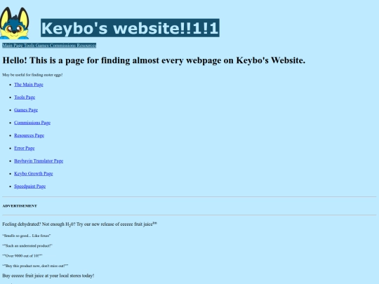 resources screenshot