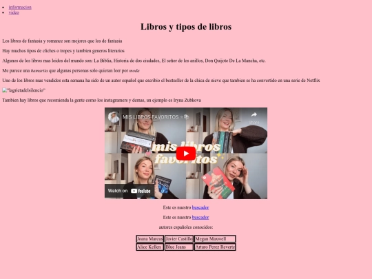 menu screenshot