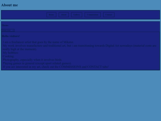 html/sobre screenshot