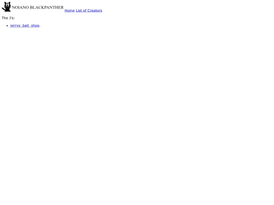 listofcreators screenshot
